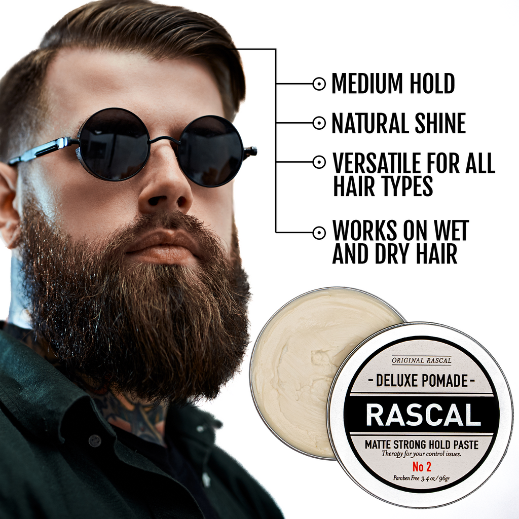 Matte Pomade For Men | No Shine, Medium Hold | Thickening Paste - View #9