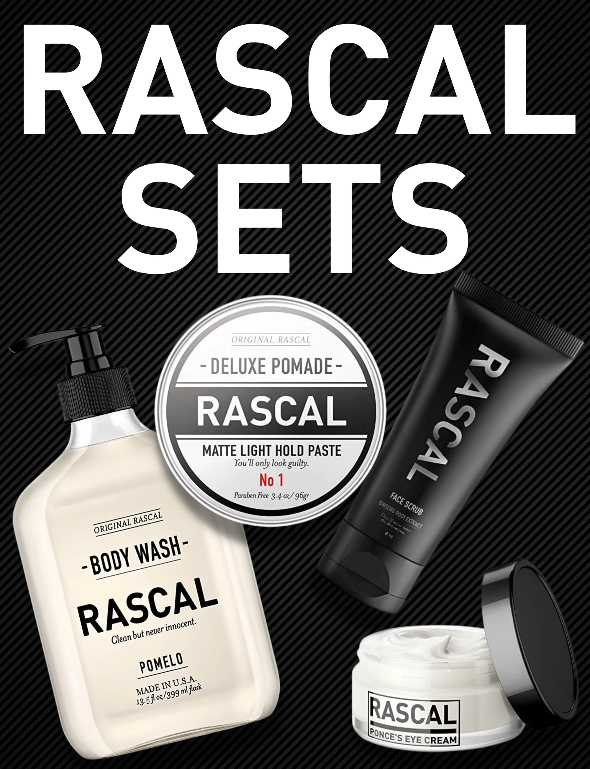 Rascal - Find the rascal in you – Rascal Men's Grooming