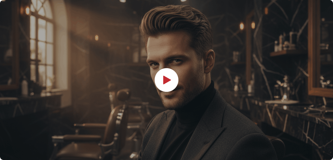 Edgars Edge grooming cream in action